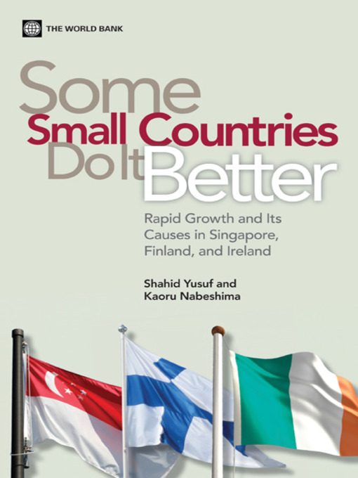 Title details for Some Small Countries Do It Better by Shahid Yusuf - Available